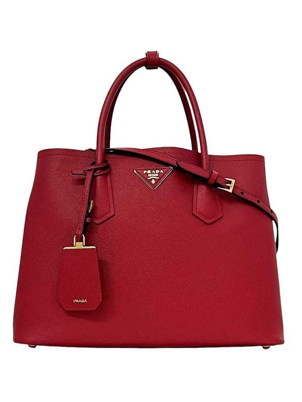 Prada Cuir Double Tote Saffiano Leather #341453P18B